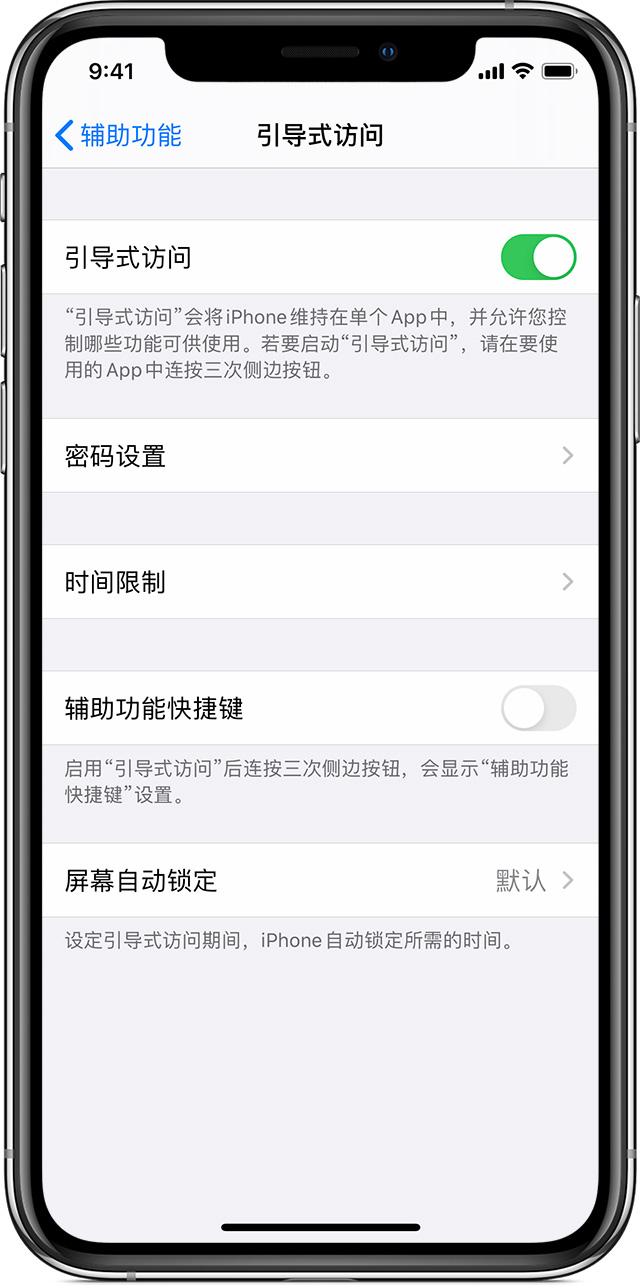 如何在 iPhone 上退出引导式访问?