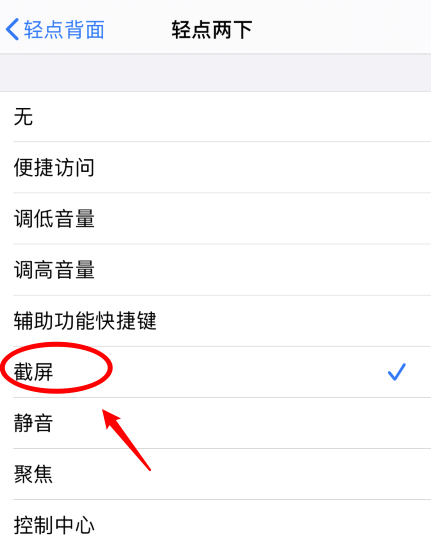 马尔康苹果手机维修分享iPhone12如何启用双击截屏 